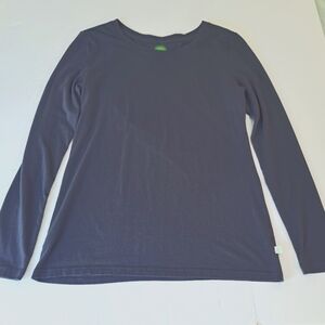 Healing Hands Long Sleeve Gray Top